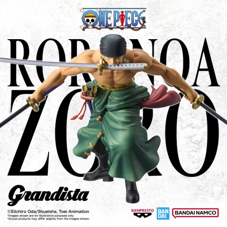 One Piece Grandista PVC Statue Roronoa Zoro Special Edition 23