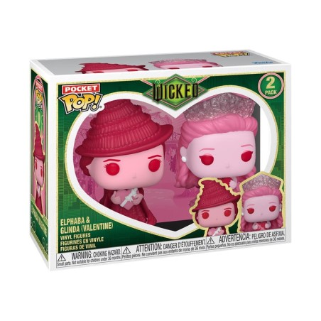 Funko Pocket Pop! Wicked: Elphaba & Glinda (Valentine)