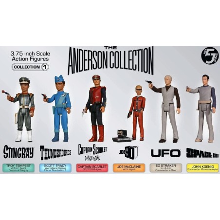 The Anderson Collection: Retro Action Figures (Wave 1) 10 cm