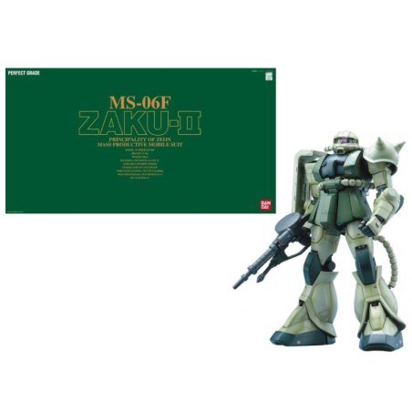 Gundam Model Kit: Perfect Grade Plastic Model Kit 1/60 MS-06F