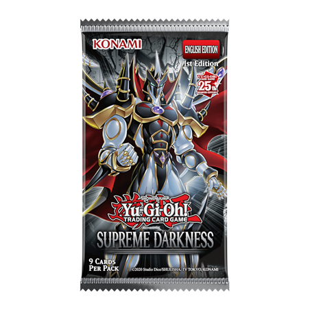 Yu-Gi-Oh: Supreme Darkness Booster Pack (1 pack 9 cards) First