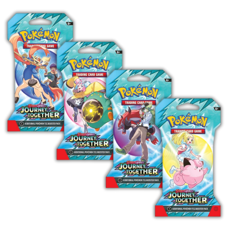 Pokémon: Journey Together - Art Set (4 booster packs)