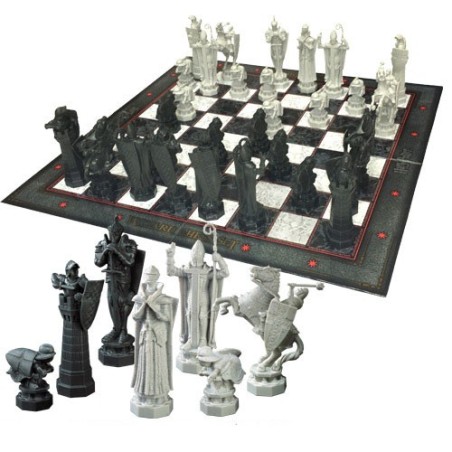 Haalbaarheid Sui Inzichtelijk Buy Harry Potter Schaak Set Wizards Chess Schaakspel, Noble Collection