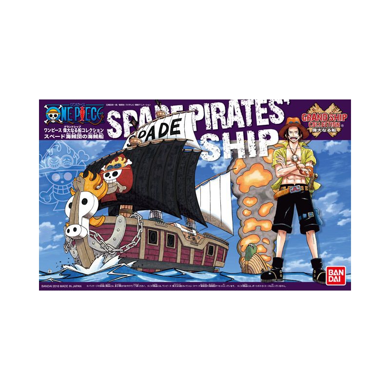 Buy One Piece GSC: Spade Pirates' Ship, Bandai