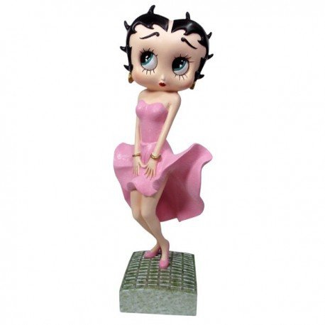 Buy Betty Boop Posing Pink Glitter 30cm,