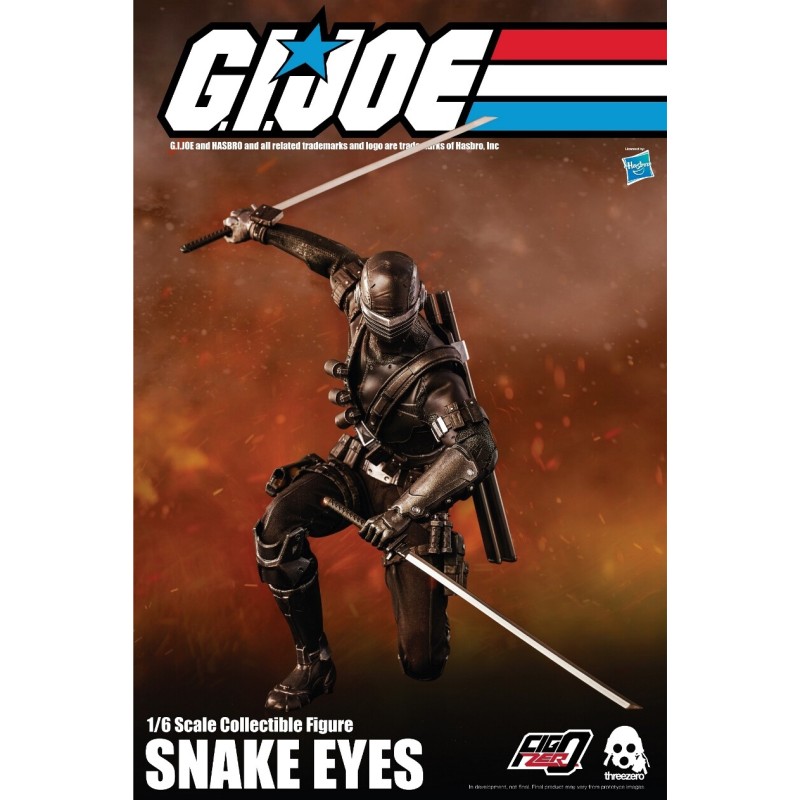 G.I. Joe 1/6 Scale Action Figure: Snake Eyes - Bitcoin & Lightning