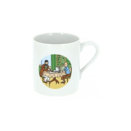 Tintin: Tintin & Haddock at breakfast Mug