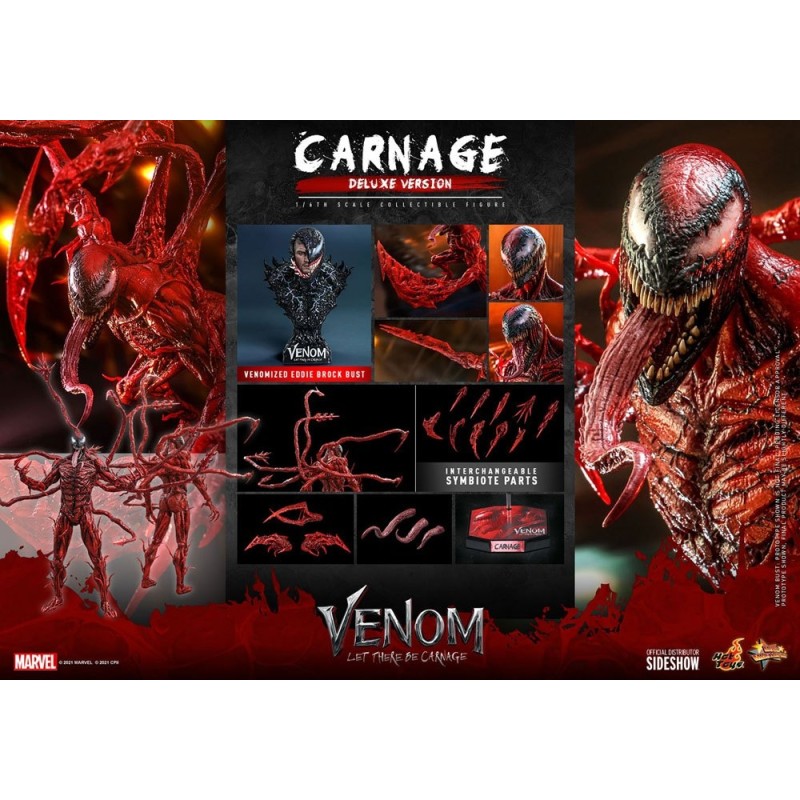 Venom Sixth Scale Figure by Hot Toys  Hot toys spiderman, Venom figure,  Symbiotes marvel