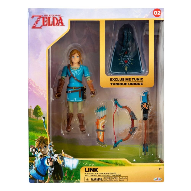 Buy The Legend Of Zelda Breath Of The Wild Action Figure Link 10 Cm Jakks Pacific