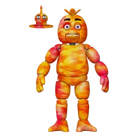 Five Nights at Freddy's: Tie-Dye Chica Action Figure 13 cm