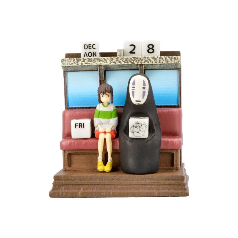 Buy Spirited Away Perpetual Calendar Unabara Train 13 cm, Ghibli Studios