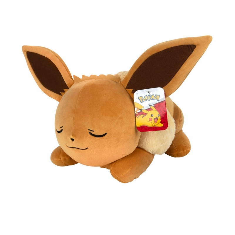 pokemon sleeping eevee plush