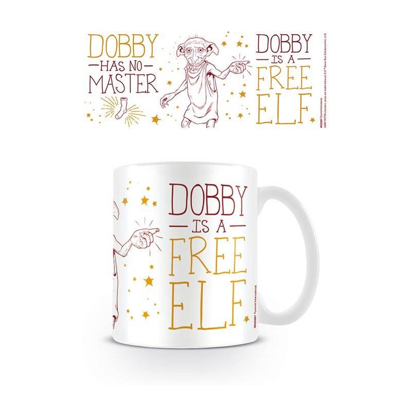 Buy Harry Potter Dobby Is A Free Elf Mug