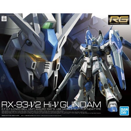 Gundam Model Kit: RX-93-ν2 Hi-Nu Gundam RG 1/144