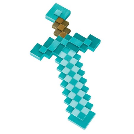 Minecraft: Plastic Replica Diamond Sword 51 cm