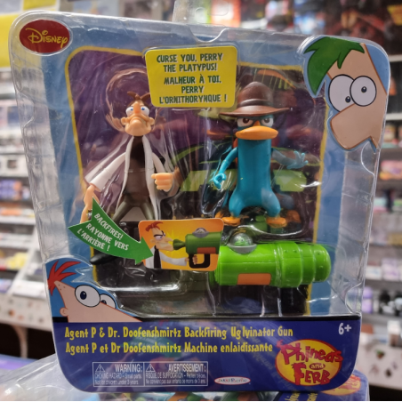 Phineas and Ferb: Agent P & Dr. Doofenshmirtz Figure 2-Pack