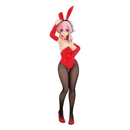 Super Sonico BiCute Bunnies PVC Statue Super Sonico Red Ver. 28