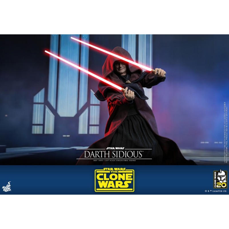 Darth sidious store clone wars figure