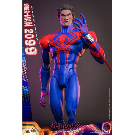Spider-Man: Across the Spider-Verse, figurine deluxe Miles Morales Toile  tournante de 15 cm