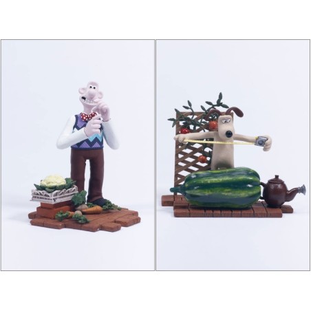 Wallace and Gromit: Vegetable Garden Action Figures 15 cm (Set