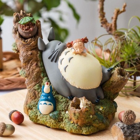 My Neighbor Totoro Music Box Mei taking a nap 14 cm