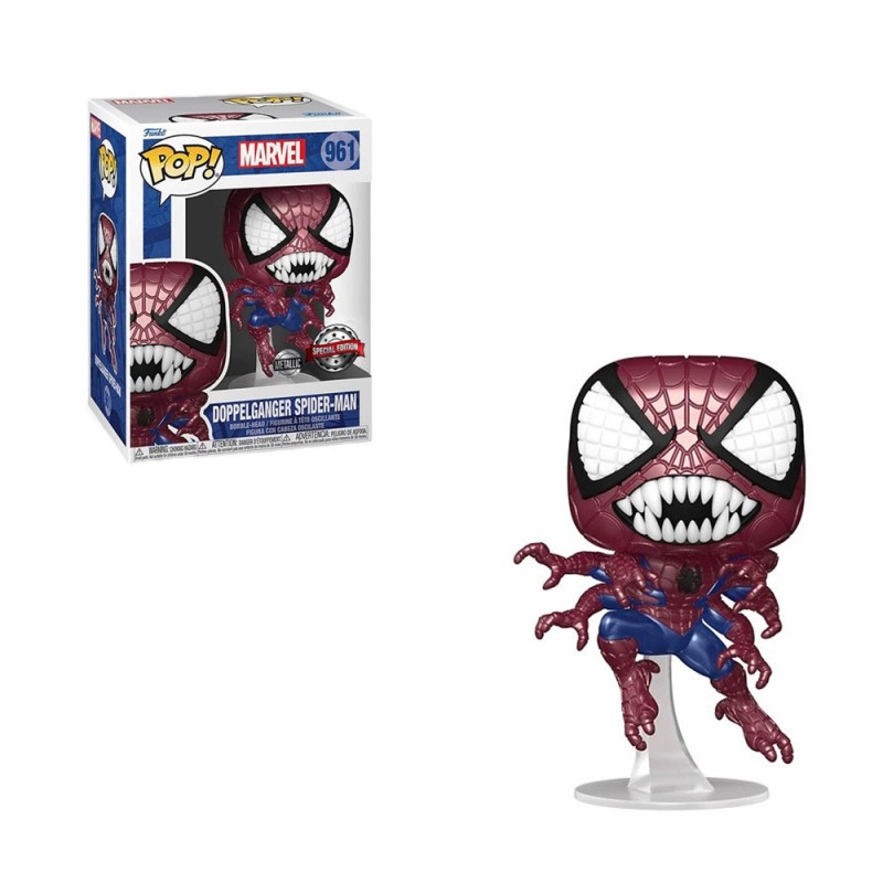 Funko Pop! Marvel Doppelganger Spider-Man Metallic (Special Edition) au  meilleur prix sur