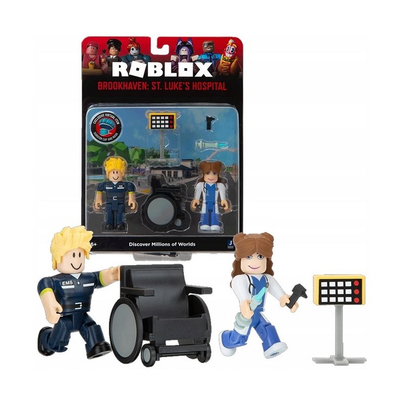 Roblox Brookhaven ST. Lukes Hospital Action Figure Play Set