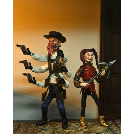 NECA Puppet Master: Ultimate Six-Shooter & Jester Action Figure