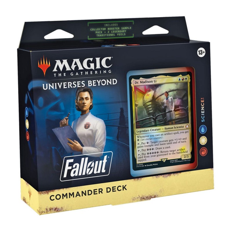 Buy Magic The Gathering Fallout Commander Deck   Magic The Gathering Fallout Commander Deck Science 