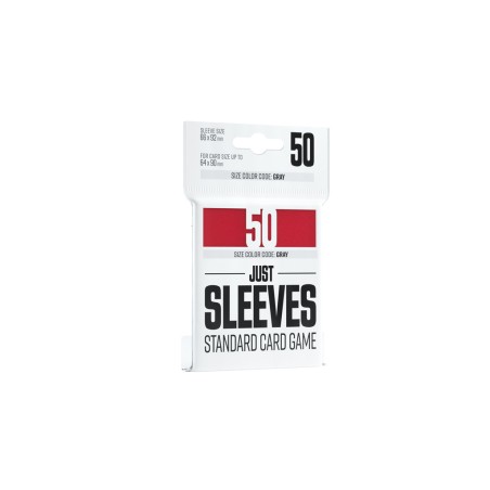 Just Sleeves - Card Sleeves Red (50 stuks)