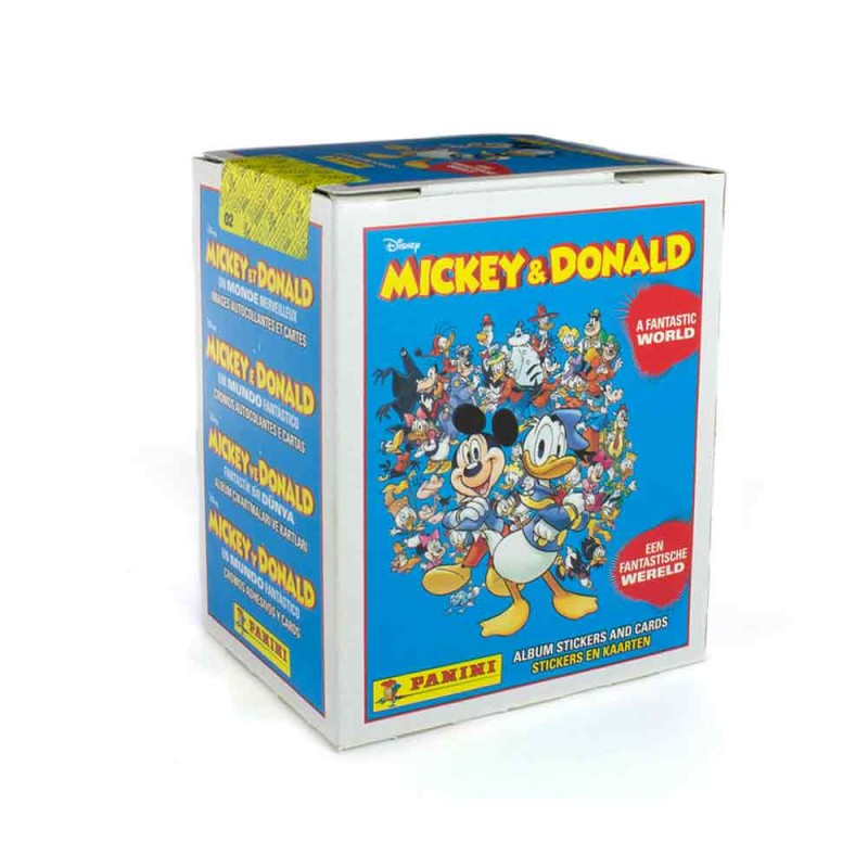 💥 2023 MICKEY & DONALD A Fantastic world ALBUM + BOX 50 PACKS PANINI  DISNEY 💥