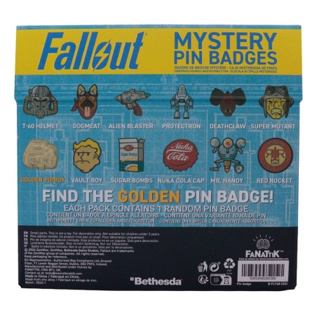 Fallout: Mystery Pin Badge (1 stuk - 1 piece)