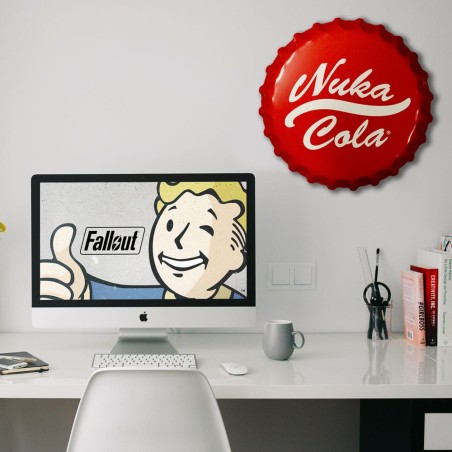 Fallout: Nuka Cola Tin Sign 37 cm