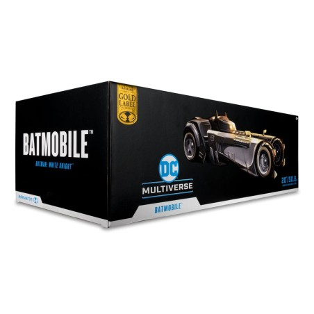 DC Multiverse: White Knight Batmobile (Gold Label) 45 cm