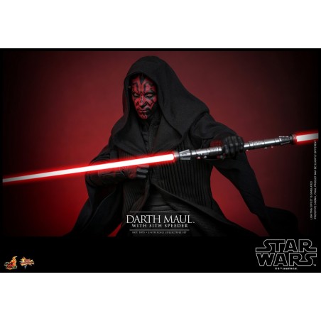 Hot Toys Star Wars: Darth Maul with Sith Speeder 1:6 Scale