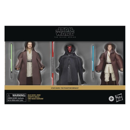 Star Wars: Black Series - Episode 1 Pack (Qui-Gon, Obi-Wan