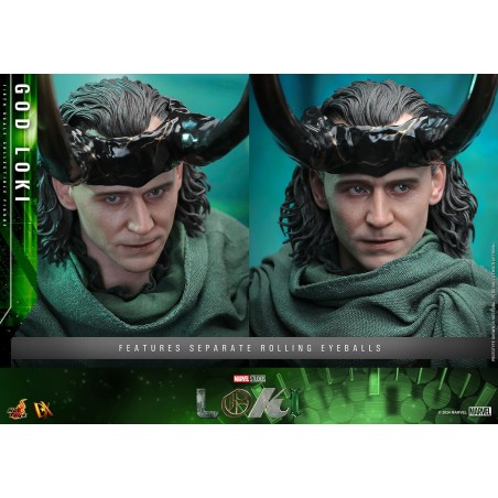 Hot Toys Marvel: Loki - God Loki 1:6 Scale Figure