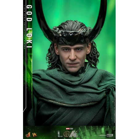 Hot Toys Marvel: Loki - God Loki 1:6 Scale Figure