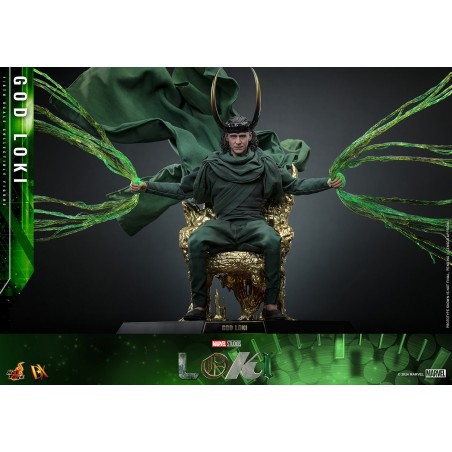 Hot Toys Marvel: Loki - God Loki 1:6 Scale Figure