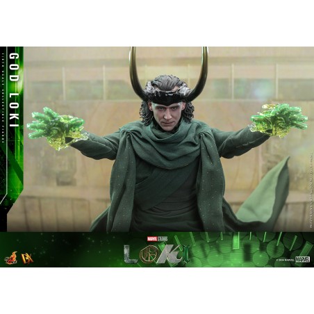 Hot Toys Marvel: Loki - God Loki 1:6 Scale Figure