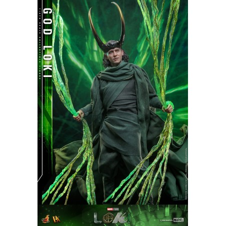 Hot Toys Marvel: Loki - God Loki 1:6 Scale Figure