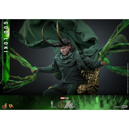 Hot Toys Marvel: Loki - God Loki 1:6 Scale Figure