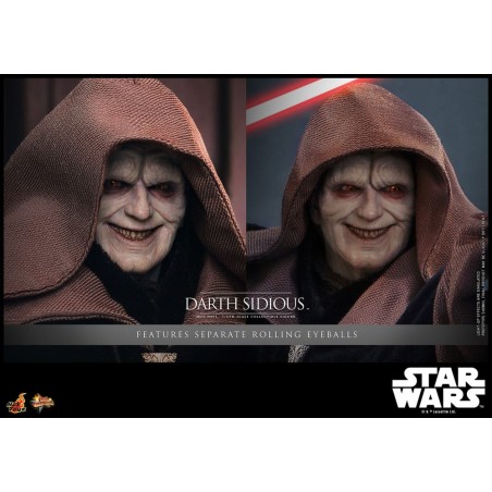 Hot Toys Star Wars: Darth Sidious 1:6 Scale Action Figure