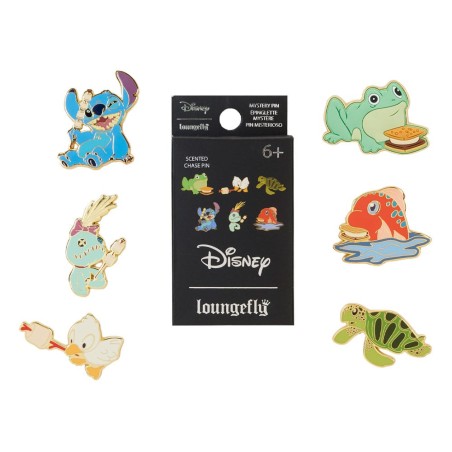 Loungefly Mystery Pin: Disney Stitch Camping Cuties (1 piece -