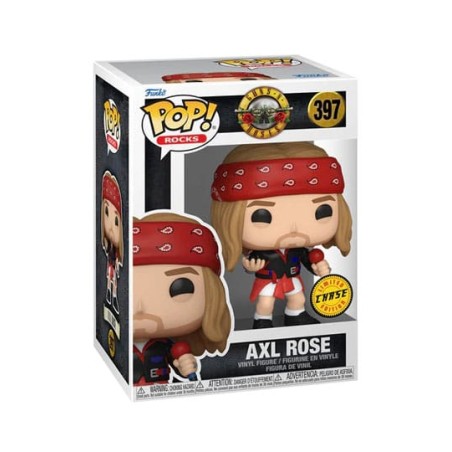 Funko Pop! Rocks: Guns 'n Roses - Axl Rose (Chase with soft