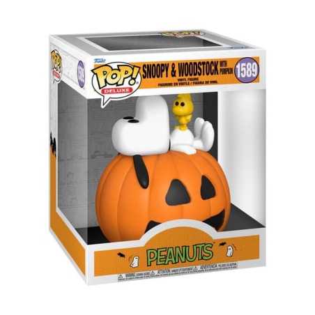 Funko Pop! Animation: Peanuts - Deluxe Snoopy & Woodstock 15 cm