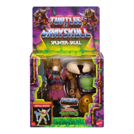 MOTU x TMNT: Turtles of Grayskull - Splinter-Skull Action