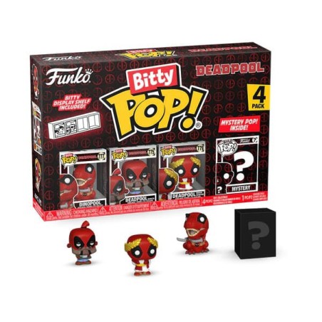 Funko Bitty Pop! Marvel: Deadpool 4-pack Dinopool