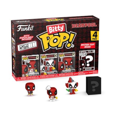 Funko Bitty Pop! Marvel: Deadpool 4-pack BBQ Master