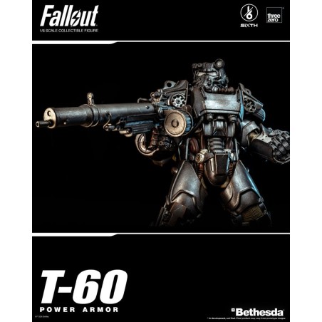 Fallout: FigZero Action Figure 1/6 T-60 Power Armor 37 cm